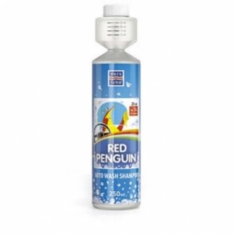 Красный пингвин "Автошампунь" (концентрат) (пластиковая бутылка 250 мл) XADO XB 50007 (фото 1)