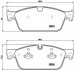 Колодки гальмівні дискові, к-кт. BREMBO P50 102 (фото 1)