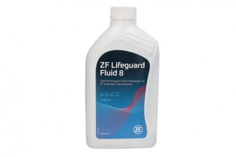 Трансмиссионное масло ZF-LIFEGUARDFLUID 8 1L ZF-PARTS ZF ZF PARTS S671.090.312