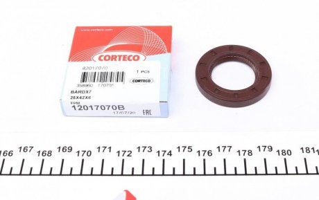 Уплотняющее кольцо, ступенчатая коробка передач CO CORTECO 12017070B