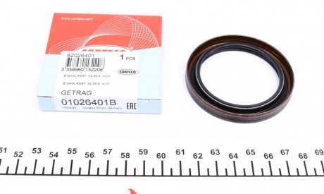 Уплотняющее кольцо, ступенчатая коробка передач CO CORTECO 01026401B (фото 1)
