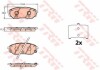 Комплект гальмівних колодок, дискове гальмо TRW GDB3638 (фото 1)