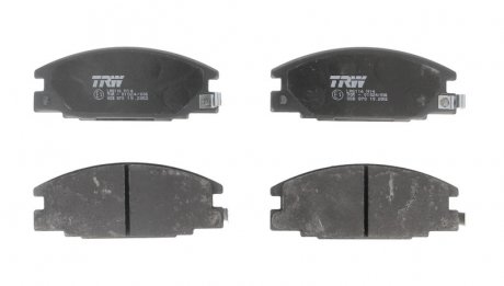 Комплект тормозных колодок, дисковый тормоз TRW GDB870 (фото 1)