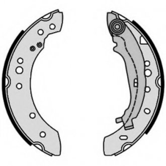 Гальмівні колодки барабанні BM BREMBO S54521