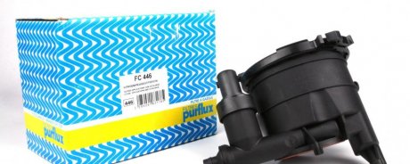 Корпус паливного фільтра Berlingo/Partner 1.9D DW8 (з кришкою) PURFLUX FC446 (фото 1)
