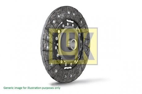 Диск сцепления LT 2.8TDI 97-02 (240mm) LuK 324 0166 10 (фото 1)