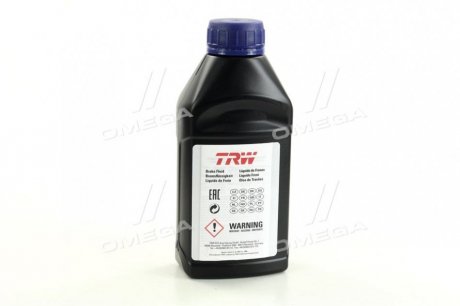 Тормозна рідина DOT 4 0.5л TRW PFB450 (фото 1)