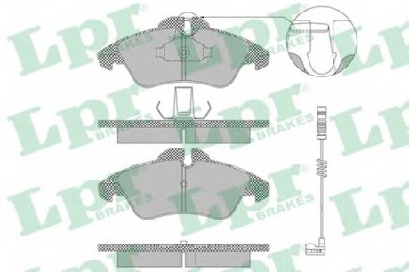 Тормозные колодки дисковые LPR 05P1304