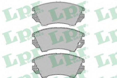 Тормозные колодки дисковые LPR 05P1467 (фото 1)