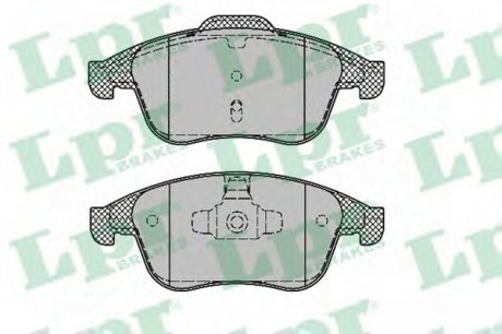 Гальмівні колодки дискові LPR 05P1388