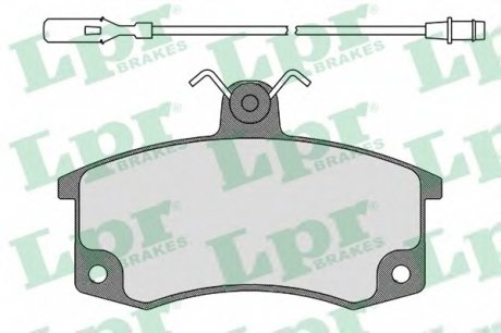 Тормозные колодки дисковые LPR 05P988