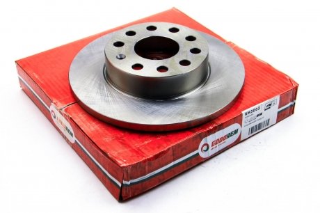 Тормозной диск задний Caddy III (260x12) GOODREM RM3003 (фото 1)