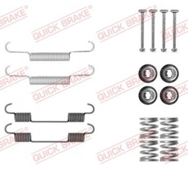 Монтажний к-кт гальмівних колодок QUICKBRAKE QUICK BRAKE 105-0897