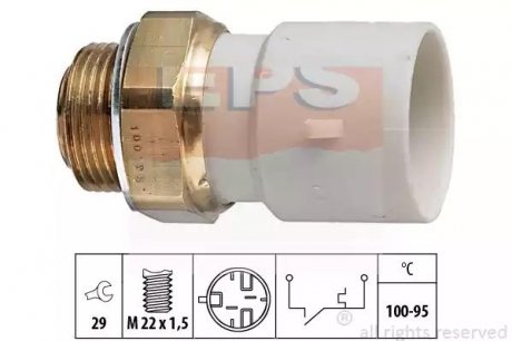 Термоперемикач системи охолодження EPS 1.850.182 (фото 1)