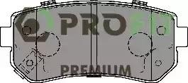 Колодки гальмівні дискові PROFIT 5005-1956 (фото 1)