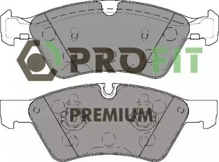 Колодки тормозные дисковые PROFIT 5005-1830 (фото 1)
