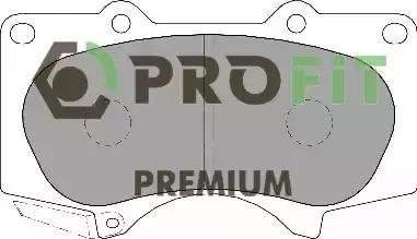 Колодки тормозные дисковые PROFIT 5005-1698 (фото 1)