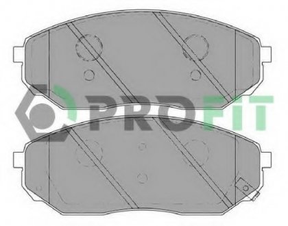 Колодки гальмівні дискові PROFIT 5000-1735