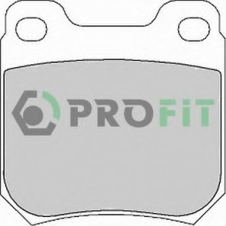 Колодки тормозные дисковые PROFIT 5000-1117
