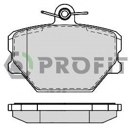 Колодки тормозные дисковые PROFIT 5000-1162 (фото 1)