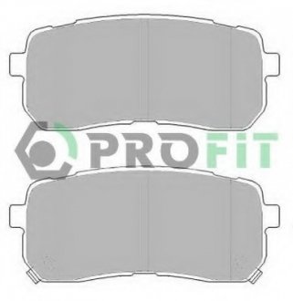 Колодки тормозные дисковые PROFIT 5000-2026 (фото 1)