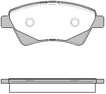 Колодки тормозные дисковые REMSA 0976.20 (фото 1)