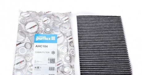 Фільтр салону вугільний PURFLUX AHC104