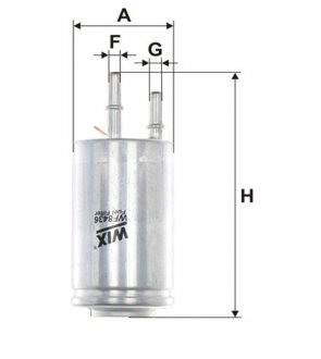 Фільтр паливний WIXFILTRON WIX FILTERS WF8436