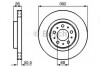 Диск тормозной BOSCH 0986478454 (фото 1)