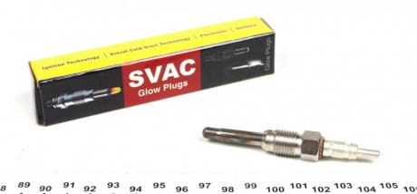 Свеча предварительного подогрева охлаждающей жидкости Renault Trafic 01- SVAC SV040 (фото 1)