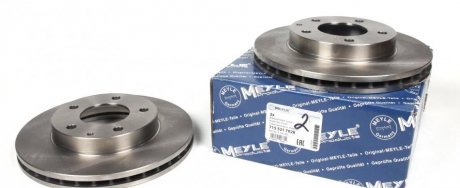 Диск тормозной (передний) Mazda 6/ MX-6 1.8-2.0 92-02 (258x24) MEYLE 715 521 7028