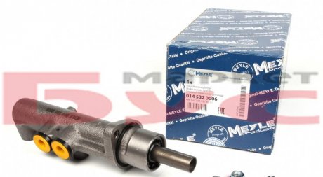 Циліндр гальмівний головний MB Sprinter/VW LT 96- (d=23.81mm) MEYLE 014 532 0006 (фото 1)