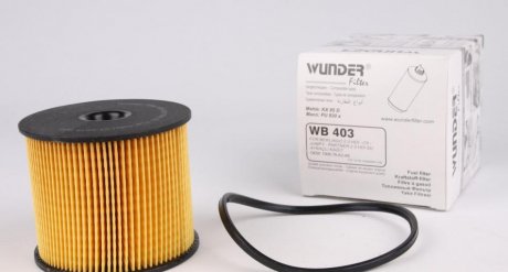 Фільтр паливний Berlingo/Partner 2.0HDi 99-05 (сис-ма Siemens) WUNDER WB-403