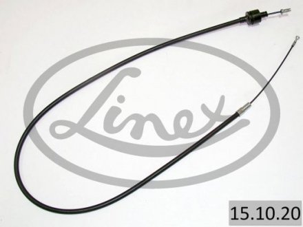 Трос сцепления Ford Sierra 1.8/2.0 87- (1515/1200mm) LINEX 15.10.20 (фото 1)