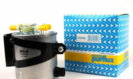 Фильтр топливный Renault Megane II 1.5/2.0dci 05- PURFLUX FCS750 (фото 1)
