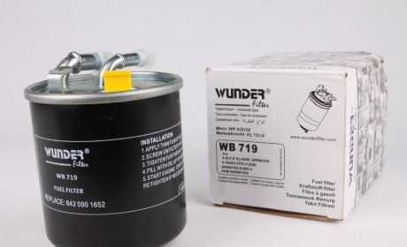 Фільтр паливний MB Sprinter 906 09-/Vito 639 10- WUNDER WB-719
