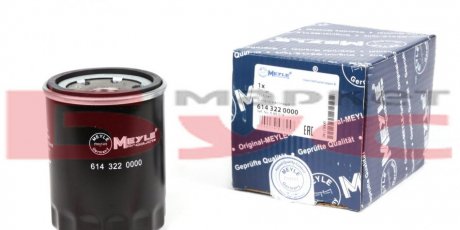 Фильтр масляный Mazda 626 II 1.6-2.0 -87 MEYLE 614 322 0000 (фото 1)