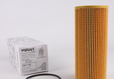 Фильтр масляный VW LT 96-/Crafter 06- 2.5TDI WUNDER WY-105 (фото 1)