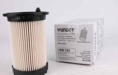Фільтр паливний VW Golf VII 1.6/2.0TDI 12- WUNDER WB-152 (фото 1)