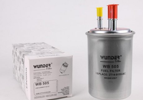 Фильтр топливный Ford Connect 1.8Di (90ps) WUNDER WB-505 (фото 1)