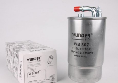 Фільтр паливний Opel Corsa D 1.3CDTI 06- WUNDER WB-307 (фото 1)