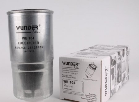 Фильтр топливный VW Audi 1.6/1.9D/TD WUNDER WB-104