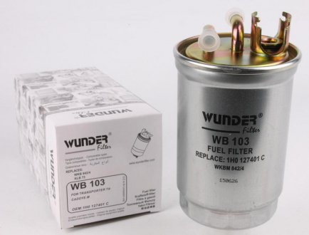 Фильтр топливный VW T4 1.9-2.5TDI WUNDER WB-103 (фото 1)