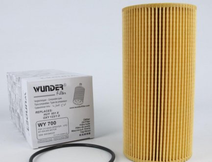 Фільтр масляний Sprinter TDI 96- WUNDER WY-700 (фото 1)