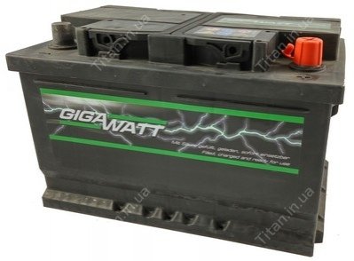 Акумуляторна батарея 74А GIGAWATT 0185757404 (фото 1)