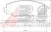 Колодка торм. TOYOTA RAV 4 передн. (ABS) A.B.S. A.B.S. 37543 (фото 1)