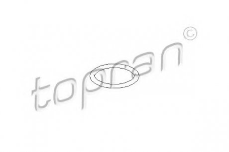 Прокладка кришки масл.фільтра TOPRAN / HANS PRIES 207217 (фото 1)