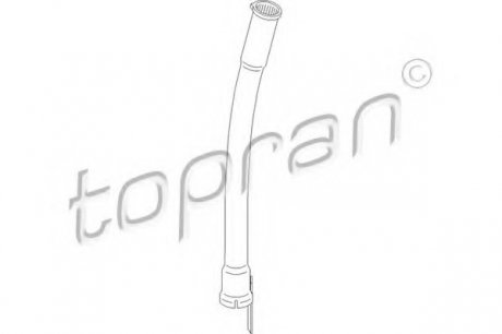 Втулка щупа рівня масла TOPRAN / HANS PRIES 108035 (фото 1)