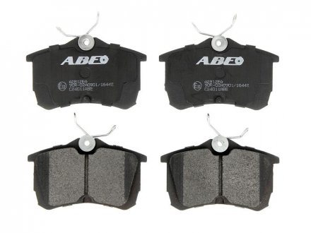Тормозные колодки, дисковые. ABE C24011ABE (фото 1)