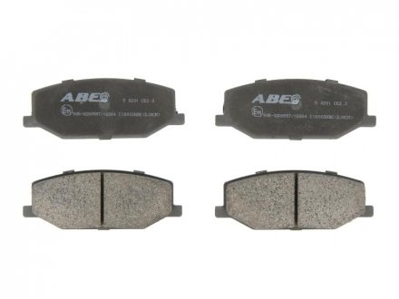 Тормозные колодки, дисковые. ABE C18003ABE (фото 1)